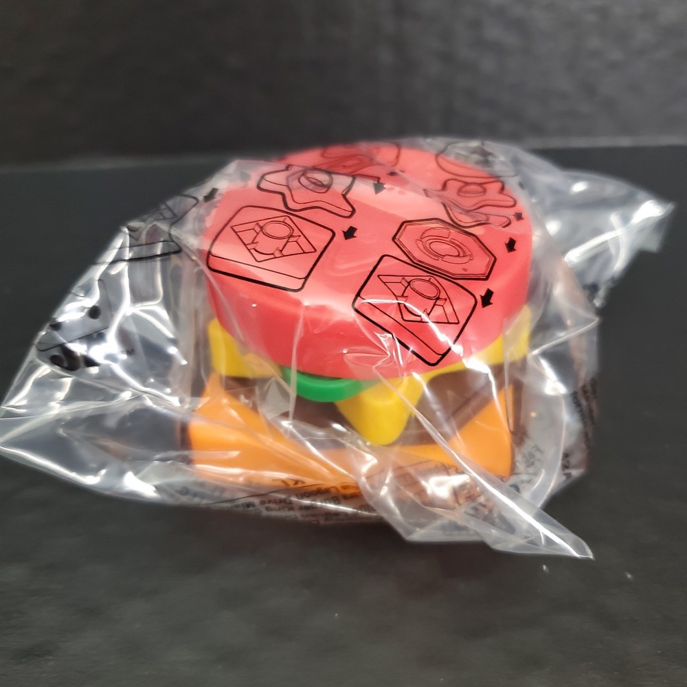 Burger King Kid's Meal Toy - Hamburger Toddler Interlocking Blocks